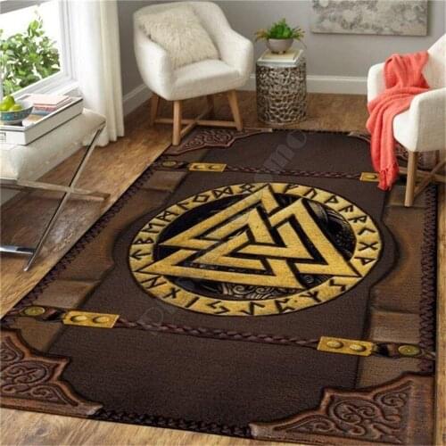Viking 3D All Over Printed Rug Mat Rugs Anti-slip Large Rug Carpet Home Decoration 01