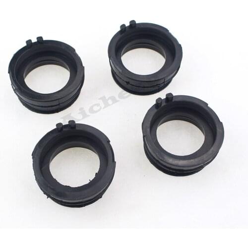 ACZ Motorcycle 4pcs Carburetors Interface Rubber Carburetor Pad Intake outlet Manifold For Honda CBR600RR CBR600 F5 2003 - 2006