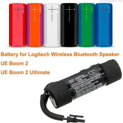 Cameron Sino 2600mAh/3400mAh Speaker Battery for Logitech UE Boom 2, UE Boom 2 Ultimate