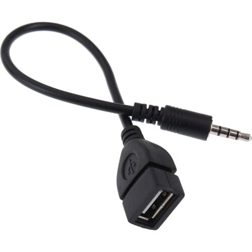 Audio Cable to USB Audio Cable Car Electronics For Play Music Car Audio Cable