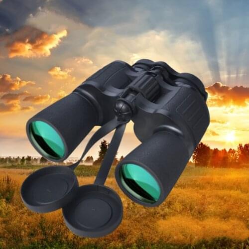 MOGE 60x60 Night Vision High Power HD High Definition Binoculars Non-Infrared Large Eyepiece Metal Frame Telescope