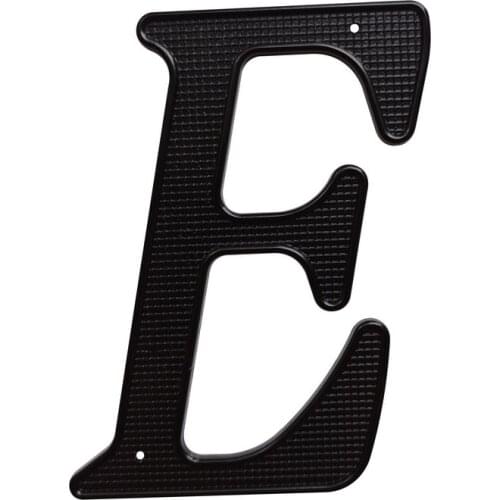 10cm Black House Number 4" Door Outdoor Mailbox Numbers Huisnummer Numeros Para Casa Street Address Nail on Metal Zinc Numbers