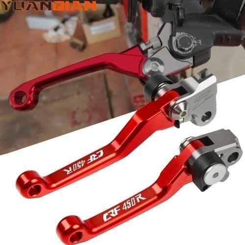 For HONDA CRF450R CRF450 R 2004 2005 2006 Motorcycle Dirt Bike Brake Clutch Handles Levers Motorcoss Pivot Lever CRF 450 R 450R