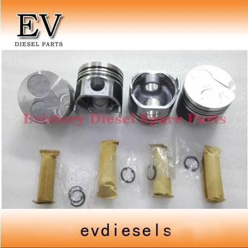 EV Oversize +0.50 V1505 piston piston ring cylinder liner full gasket kit crankshaft bearing con rod bearing water pump