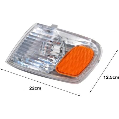 Left Turn Signal Light Housing Corner Light Side Marker Lamp Bezel 81510-02070 for Toyota Corolla 01-02 Auto Repalcement Parts