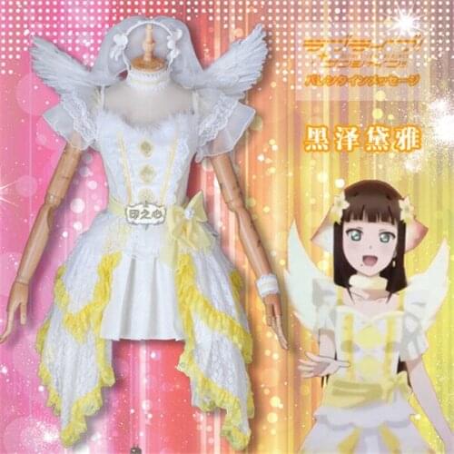 Lovelive sunshine Aqours 6th Anniversary Concert Next SPARKLING!! Watanabe You Dia Chika full members cosplay costume Halloween