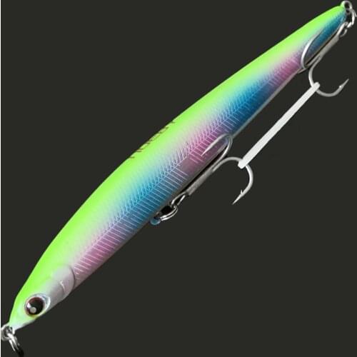 Noeby Sinking Pencil Fishing Lure 125mm 21.5g Swimbaits Lures 9126 Long Casting Artificial Hard Bait for Pike Fishing Wobblers