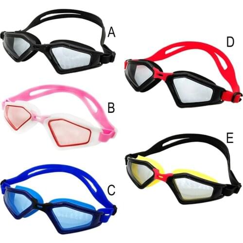 Large Frame Electroplating Swimming Goggles Waterproof Anti-fog Anti-ultraviolet Swimming Glasses Anti-fog Swimming Goggles