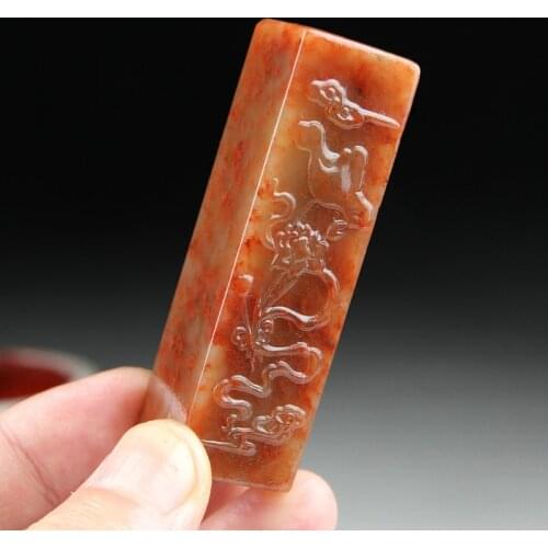 Personalized Chinese Name Customized Oval Lotus Seal Stamp Custom Made Your Own Name Personalized Chinese Stone Chop