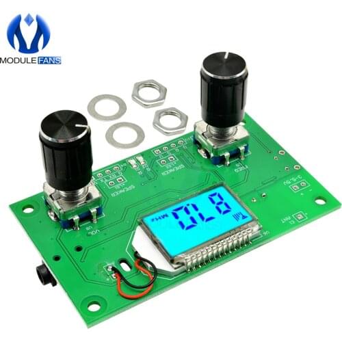 DSP PLL Digital Stereo FM Radio Receiver Module Board 87-108MHz With Serial Control Frequency Range 50Hz-18KHz Controller