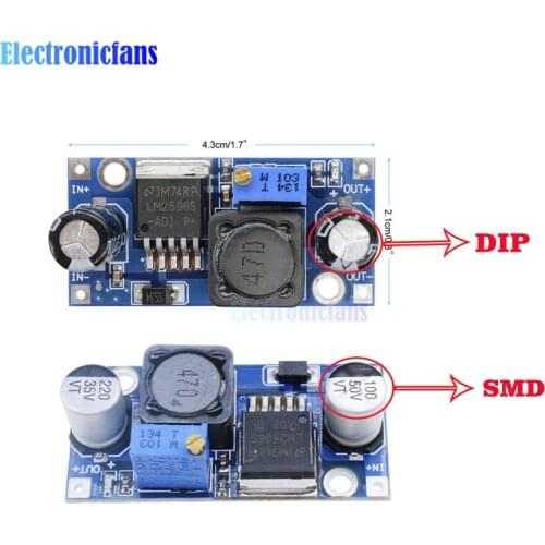 LM2596 LM2596s DC-DC step-down power supply module 3A adjustable step down module LM2596S-ADJ voltage regulator 24V 12V 5V 3V