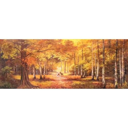 100%HandPainted High Quality Oil Painting on Canvas European-style landscape Canvas Painting Wall Art Picture for HomeDecoration