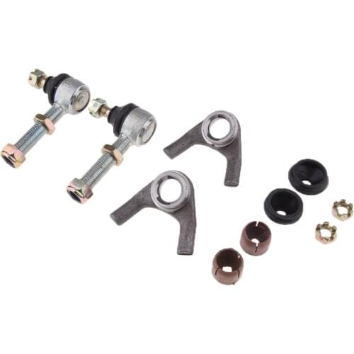 Steering Tie Rod End Kit Ball Joint Upper Lower Universal for ATV Go Kart