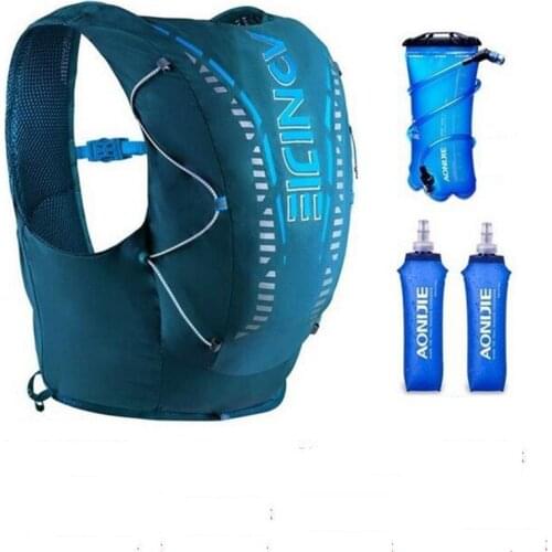 AONIJIE 12L Running Backpack Lightweight Hydration Vest Bag For Sports Cycling Hiking Ultra Trail Marathon Race Pack