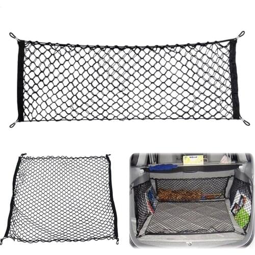 Auto Car Trunk Luggage Storage Nylon Elastic Mesh Net For Peugeot 508 308 206 307 207 407 2008 Citroen C4 C5 Opel Astra j