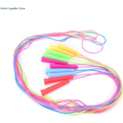 1Pc 2m Speed Wire Skipping Adjustable Jump Rope Fitness Sport Exercise Cross Fit for students and children