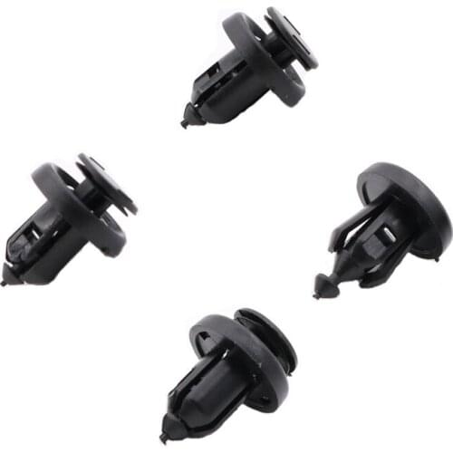 10Pcs Auto Fender Fastener Clips Plastic 10mm Hole Car Bumper Retainer Rivet Clip For Honda Civic Accord CR-V Odyssey