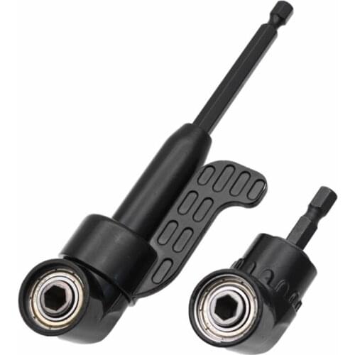 105 Degree Electric 1/4inch Hex Drill Bit Angle Driver Adjustable Screwdriver Socket Holder A0KF