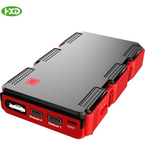 2020 New Car Booster Cable Battery Universal Emergency Tools 12v Jump Starter