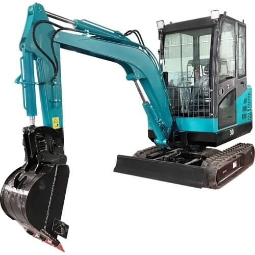 3 Ton 3000 KG CE EPA Hydraulic Crawler Mini Excavator with Swing Boom for Construction