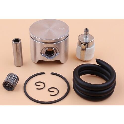 44mm Piston Pin Bearing Fuel Hose Filter Kit For Husqvarna 350 351 51 EPA Jonsered 2150 CS2149 CS2150 Chainsaw Engine Parts