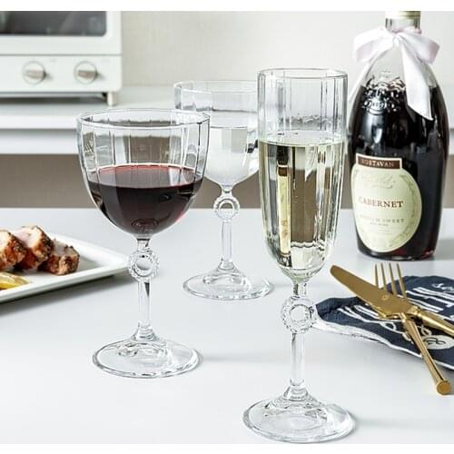 Champagne Flute Glasses Cocktail Glasses Elegantly Designed Hand Blown, Lead Free, Champagne Cups Wedding Party Bar Drinkware