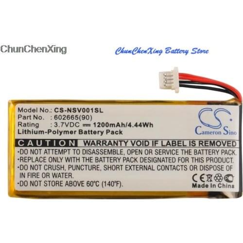 Cameron Sino 1200mAh Battery 602665(90) for Insignia NS-NAV01