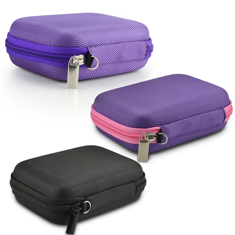 Essential Oil Case 10 Bottles 10ML Perfume Oil Essential Oil Storage Box Travel Portable Carrying Holder Nail Polish Collect Box