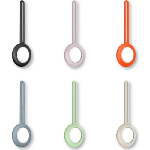 Funda Protectora Para AirTags ,Juego Antipérdida De Silicona Suave, Cubierta A Prueba De Rasguños Para Apple,Silicone Tracker Ca