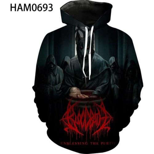 Skeleton 2021 popular 3D printing creative loose spring and autumn Hoodie Boys and girls hip hop street fashion Sweatshirt