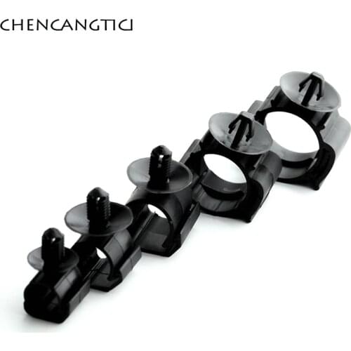 2 Pcs Car Wiring Harness Fixing clip Bellows buckle Car line fixing buckle Line buckle Car tube buckle