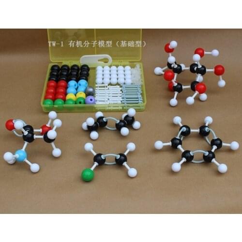 TW-1 Organic Molecular Model (Basic Type) Molecular Structure Model Chemistry Set Laboratory Chemicals Classroom Supplies