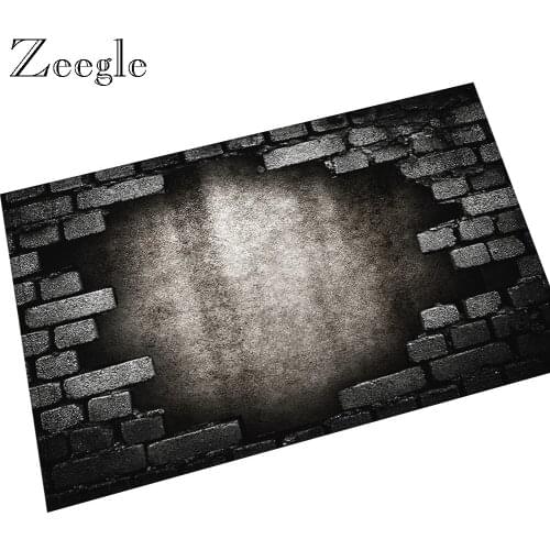 Zeegle Floor Mat Doormat Rugs and Carpets for Home Living Room Non Slip Bathroom Doormat Shower Floor Rug Washable Soft Door Mat