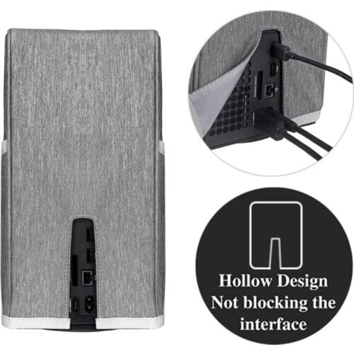 Nylon Dust Guard Anti Scratch Soft Host DustProof Cover Skin Soft Protector Sleeve for -Xbox Series X Console C7AB