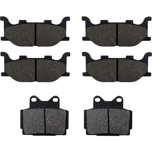 Motorcycle Front and Rear Brake Pads For Yamaha XJR 400(4HM3/4HM5/4HM6/4HM9/4HMA/4HMB) Brembo 1995-1999 FA199 FA104