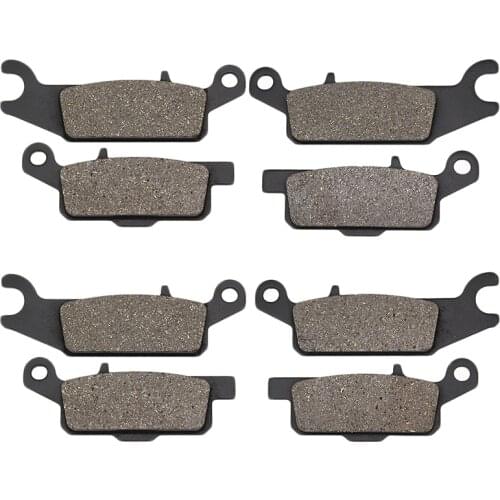 Motorcycle front and rear brake pads for Yamaha YFM550 YFM 550 Grizzly 2009-2014 YFM700 YFM 700 Grizzly 2007-2015