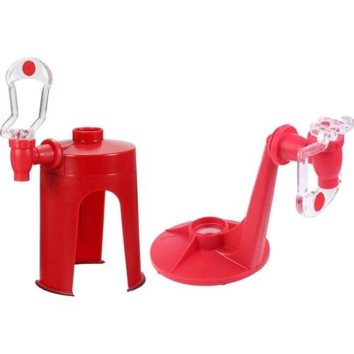 Plastic Upside Down Automatic Drink Dispenser Hand Pressure Fountains Drinking Machine Gadget For Home Party Bar Drinks Holder