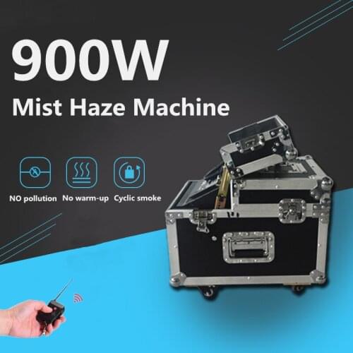 900W Stage Mist Haze Machine Fog Machine With DMX512+Wireless Remote Control Smoke Machine DJ Disco Club Stage Lighting Effects