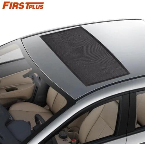 Universal Car Roof Window Sunshade Cover Summer Mosquito Dust Proof Breathable Mesh Blind Sun Shade Protector For Auto Travel