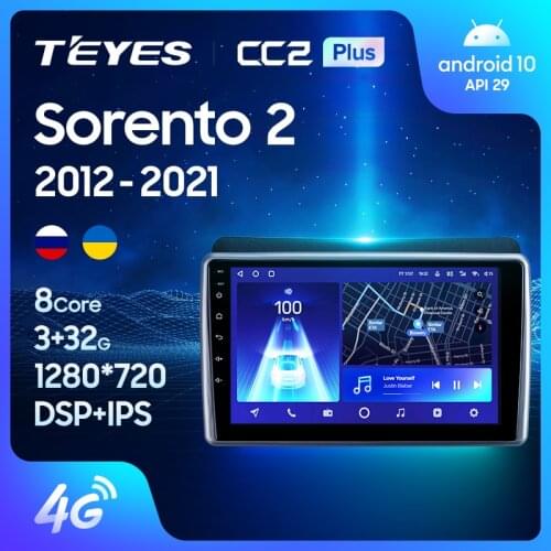 TEYES CC2L Plus For Kia Sorento 2 II XM 2012 - 2021 Car Radio Multimedia Video Player Navigation GPS Android No 2din 2 din dvd