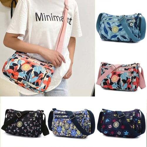 2021 Womens Bags Shoulder Diagonal Small Square Handbag Multifunctional Hot Sale Messenger Bags Nylon Crossbody Bag#g3