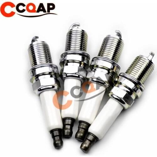 4pcs/lot 101905611A PFR6X11 Spark Plug For A4 B8 A6 C6 A5 Q5 2.4 3.2 CALA PFR6X 11 PFR6X-11