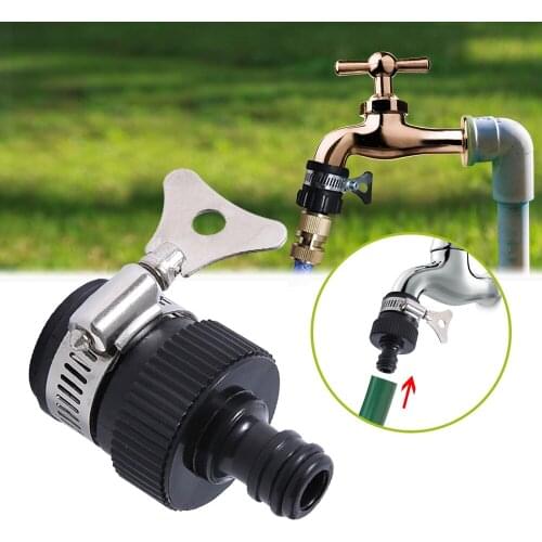 Garden Hose Adapter Multifunction Universal Garden Hose Pipe Tap Connector Mixer Kitchen Bath Tap Faucet Adapter O-ring Water