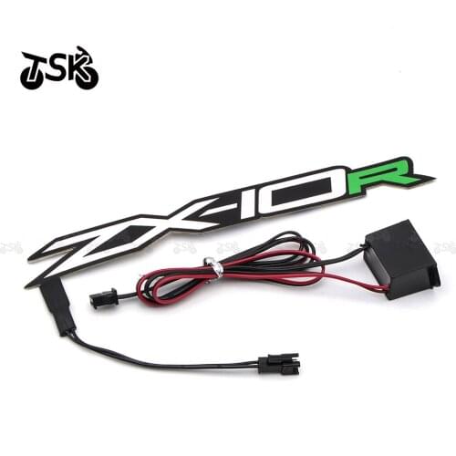Motorcycle accessories Night Riding Signal Light Luminous Sticker for KAWASAKI ZX - 10R