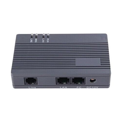 Free Post Shipping! 1 FXS Port VoIP FXS Gateway HT912T support T.38 FAX