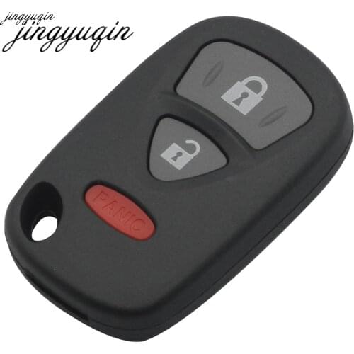 Jingyuqin Car Styling Replacement Remote Key Shell Case Fob Good Quality 3 Button for Suzuki Use for USA Grand Vitara SX4 XL-7