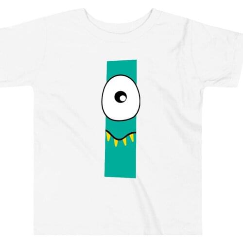 Summer 2021 Kids Boys Girls Birthday T-shirt Cute Cartoon Letter T Shirt Children Short Sleeve Party Clothing Tees Cotton Tops