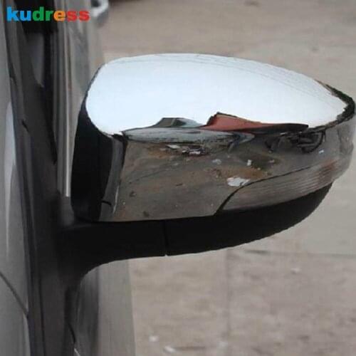 For Kuga Escape 2020 2021 ABS Carbon Fiber Car Rearview Mirror Cover Trim Rear View Mirrors Covers Sticker Accessories