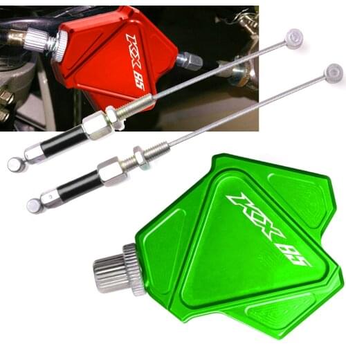For Kawasaki KX85 KX 85 2000-2018 2009 2010 2011 2012 2013 2014 2015 2016 2017 CNC Stunt Clutch Lever Easy Pull Cable System