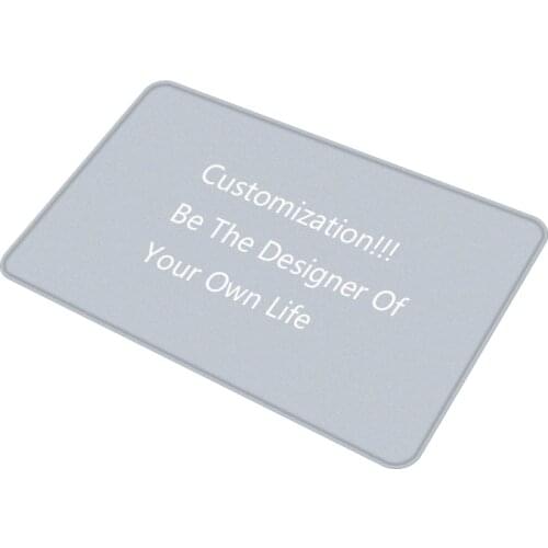 Custom Your Own Personal Unique Kitchen Carpets Bath Mats Entrance Door Mat Flannel Living Room Carpet Bedroom Rug Area Rugs